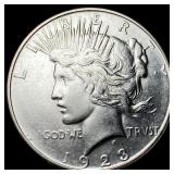 1923 Silver Peace Dollar UNCIRCULATED