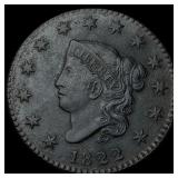 1822 Large Cent LIGHTLY CIRCULATED
