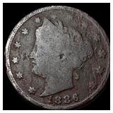 1886 Liberty Head Nickel NICELY CIRCULATED