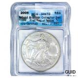 2005 Silver Eagle ICG MS70