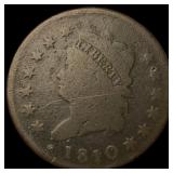 1810 Classic Head Large Cent NICELY  CIRCULATED