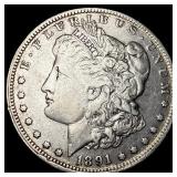 1891-O Silver Morgan Dollar CLOSELY UNCIRCULATED