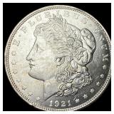1921 Silver Morgan Dollar CHOICE BU