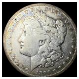 1890-CC Silver Morgan Dollar LIGHTLY CIRCULATED