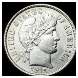 1915 Barber Dime UNCIRCULATED