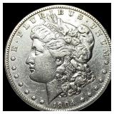 1904-S Silver Morgan Dollar NEARLY UNCIRCULATED