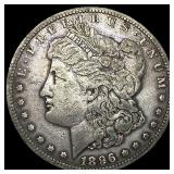 1896-S Silver Morgan Dollar LIGHTLY CIRCULATED