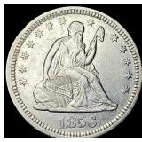 1856 Seated Liberty Quarter UNCIRCULATED