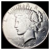 1927-S Silver Peace Dollar UNCIRCULATED