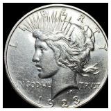 1923 Peace Silver Dollar CLOSELY UNCIRCULATED
