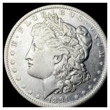 1891 Morgan Silver Dollar NEARLY UNCIRCULATED