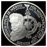 1992D Germany Silver 10 Mark Proof KM-179