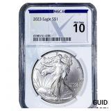 2023 Silver Eagle NGC Mint State 10