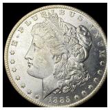1885-O Silver Morgan Dollar GEM BU