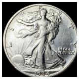1934-S Silver Walking Liberty Half Dollar UNCIRCUL