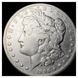 1890-CC Silver Morgan Dollar NEARLY UNCIRCULATED