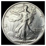 1917 Silver Half Dollar (Walking Liberty) UNCIRCUL