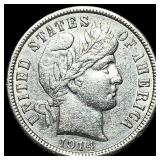 1914 Barber Dime CLOSELY UNCIRCULATED
