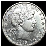 1915-D Silver Barber Half Dollar UNCIRCULATED