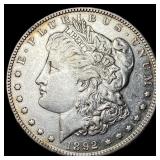 1892-S Silver Morgan Dollar CHOICE AU