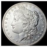 1884 Morgan Silver Dollar CLOSELY UNCIRCULATED