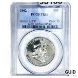 1962 Franklin Half Dollar PCGS PR66