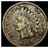 1908-S Indian Head Cent LIGHTLY CIRCULATED
