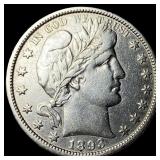 1893-O Silver Half Dollar CLOSELY UNCIRCULATED