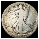 1916 Walking Liberty Half Dollar NICELY CIRCULATED