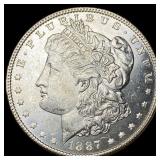 1887 Silver Morgan Dollar UNCIRCULATED