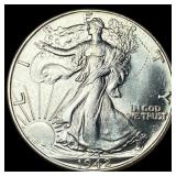1942 Walking Liberty Half Dollar SUPERB GEM  BU