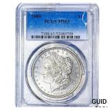 1889 Morgan Silver Dollar PCGS MS63