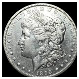 1892-S Silver Morgan Dollar CLOSELY UNCIRCULATED