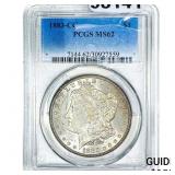 1883-CC Morgan Silver Dollar PCGS MS62