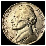 1939-D Jefferson Nickel GEM BU