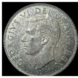 1951 Canada Silver 50 Cents HIGH GRADE