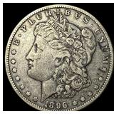 1896-O Silver Morgan Dollar NEARLY  UNCIRCULATED