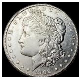 1902-S Silver Morgan Dollar CLOSELY UNCIRCULATED
