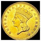 1885 Gold $1 Indian Princess Head UNCIRCULATED