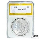 1896 Morgan Silver Dollar PGA MS66
