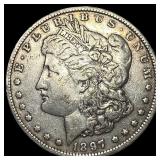 1897-O Silver Morgan Dollar NEARLY UNCIRCULATED