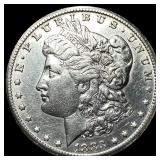 1883-CC Morgan Silver Dollar CHOICE AU