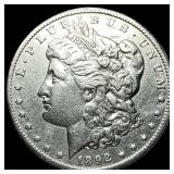 1892-CC Silver Morgan Dollar NEARLY UNCIRCULATED