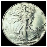 1946-S Silver Walking Liberty Half Dollar GEM  BU