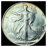 1941-S Silver Walking Liberty Half Dollar  UNCIRC