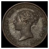 1844 Ceylon Copper 1/2 Farthing