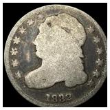 1832 Capped Bust Dime NICELY CIRCULATED