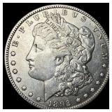 1892-CC Silver Morgan Dollar CLOSELY UNCIRCULATED