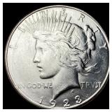 1923 Peace Silver Dollar CHOICE BU