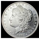1878 Morgan Silver Dollar CLOSELY UNCIRCULATED
